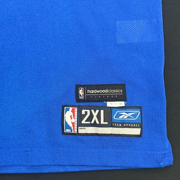 Reebok Kobe Bryant Los Angeles Lakers #8 Blue Hardwood Classics Jersey Men’s 2XL - Picture 5 of 7